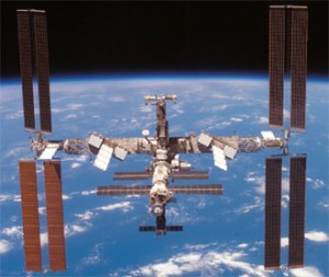 ISS Earth Background