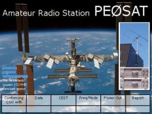 QSL Card PE0SAT