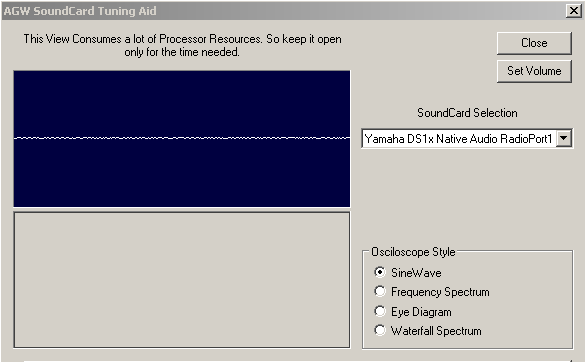 AGW Sound card tuning Aid