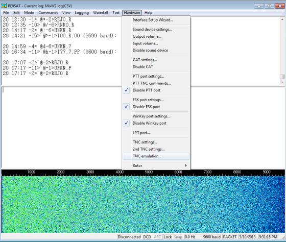 MixW TNC Emulation