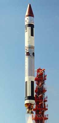 Titan 3A with LES-1