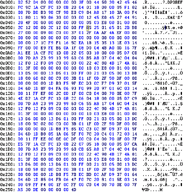 First BeeSAT-2 GMSK DATA