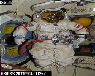 ISS SSTV 04-09-2013 11:25UTC