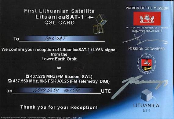 LituanicaSAT-1-QSL