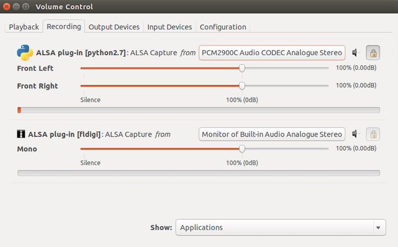 Pulse Audio Volume control